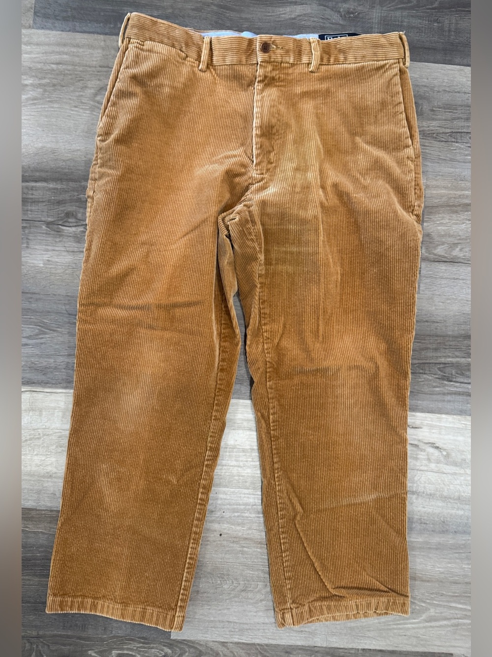 Ralph Lauren Vtg Men's Corduroy Pants in Camel Brown - 36x32 - Picture 6 of 10